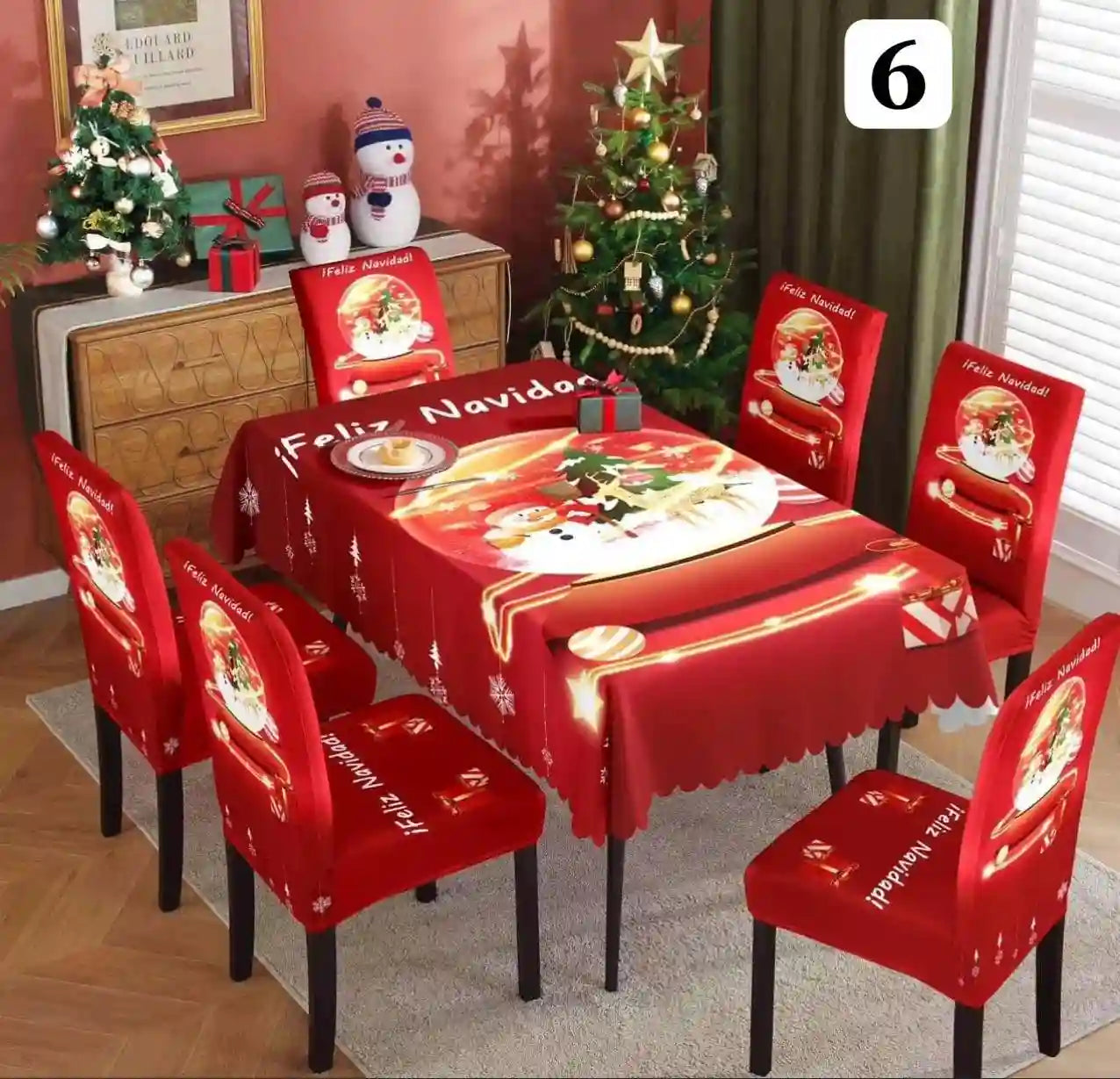 Set x 7 piezas Mágico Navideño