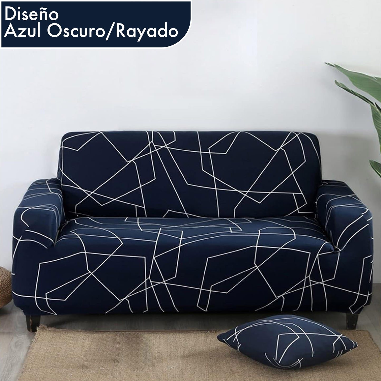 CoverStyle® Funda ajustable para sofa “Protección y diseño para tu sala”