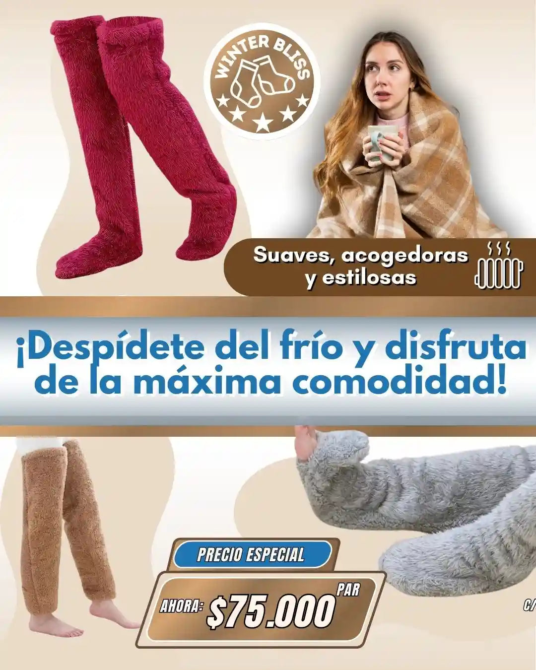 WinterBliss® 😌Calorcito que se siente y se nota 🎁HOY 40% DCTO🎁