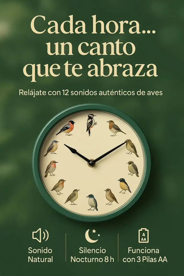 BirdTime® ¿Y si este año le regalas paz, naturaleza y recuerdos?🎁HOY 40%DCTO🎁