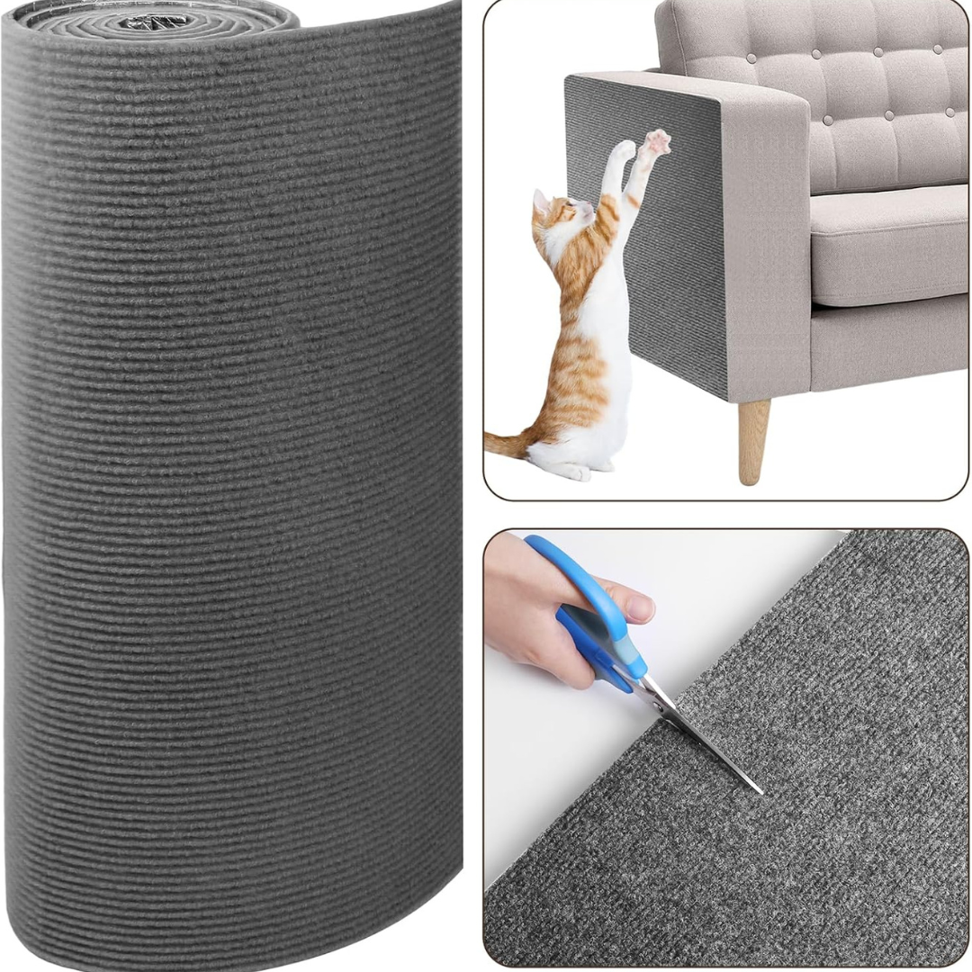 RascaFácil™😻 ¡Dale permiso a tu gato de rascar... sin destruir! Instalación rápida, protección duradera. 🔥 ¡HOY 40% DCTO! 🔥
