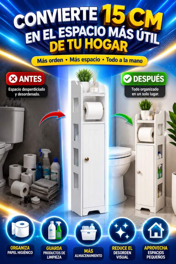 SlimOrganizer™ | Aprovecha espacios pequeños que normalmente quedan sin uso.