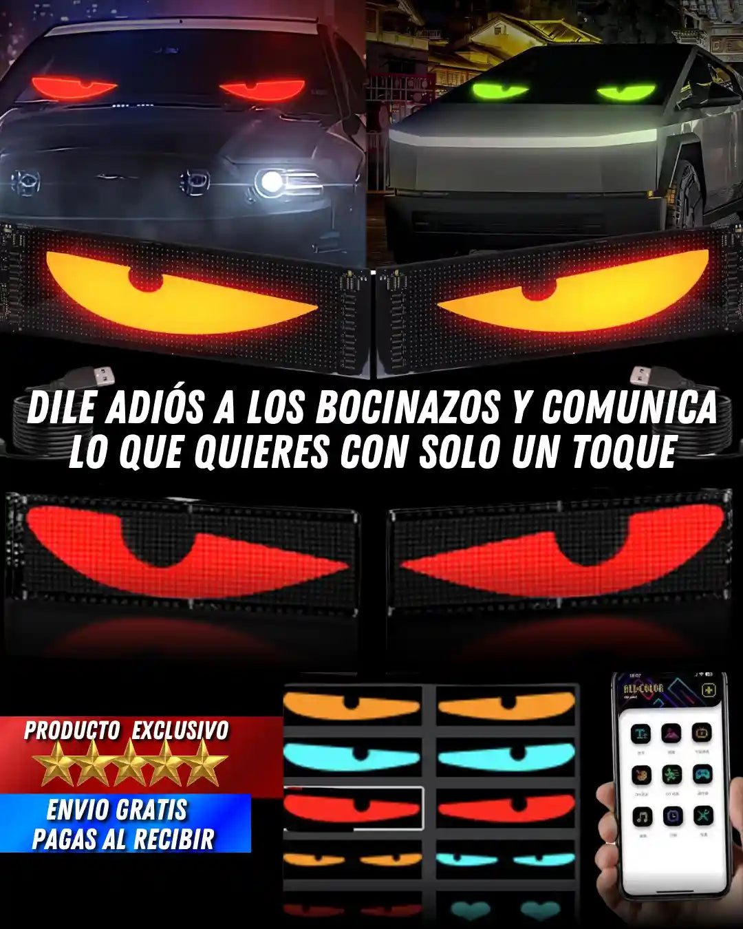 Pantalla Led Deslizante Flexible