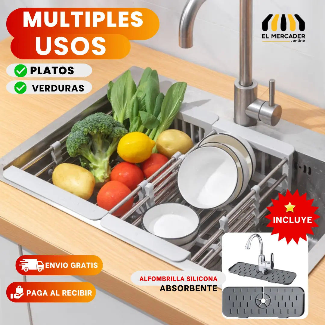 Descubre nuestros escurridores de platos de acero inoxidable,