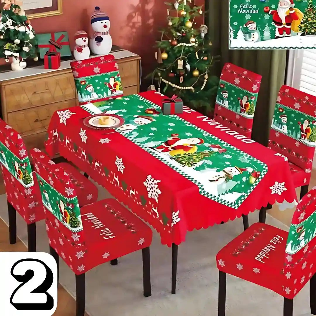 Set x 7 piezas Mágico Navideño