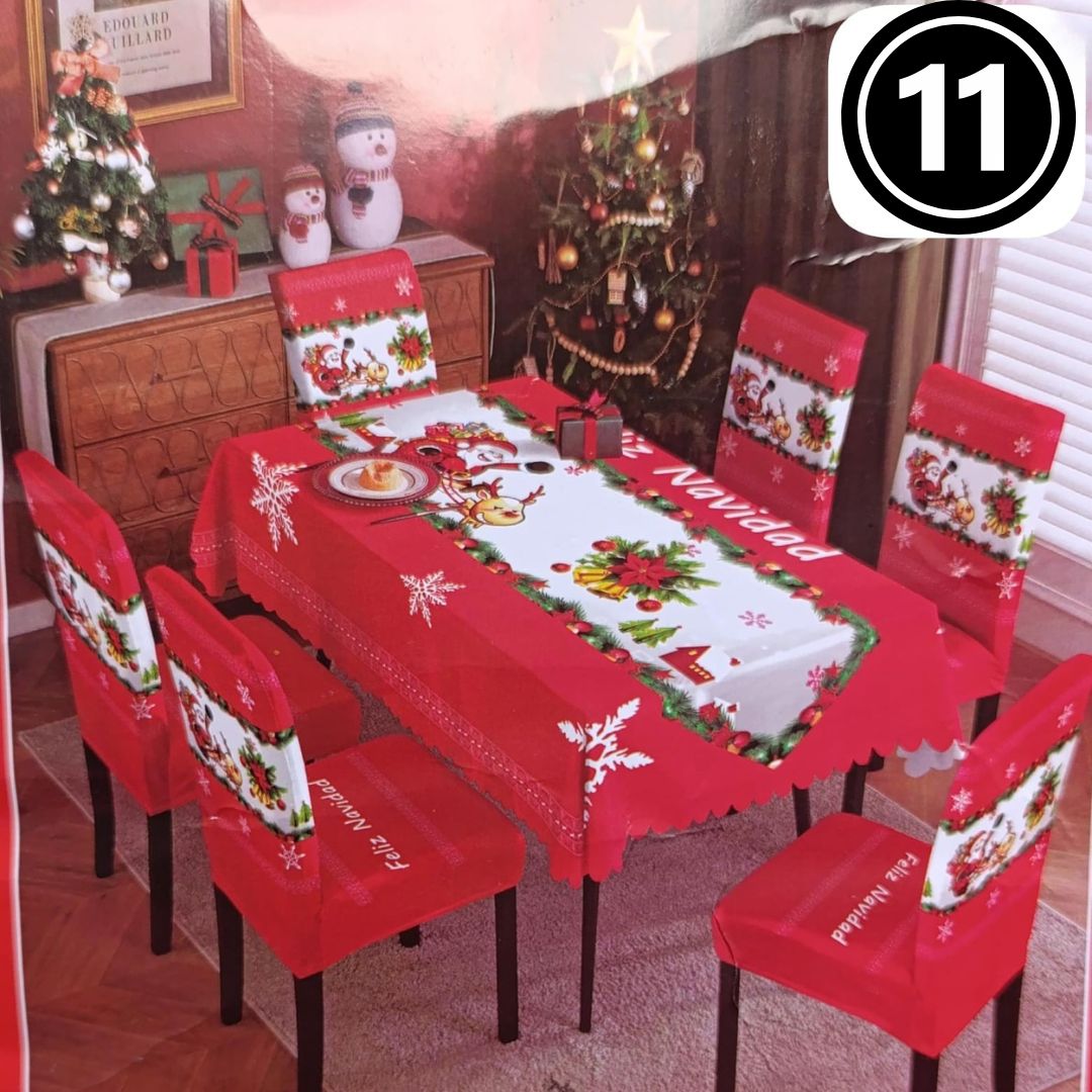 Set x 7 piezas Mágico Navideño
