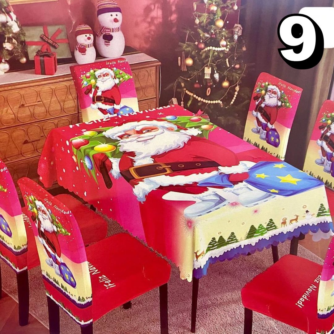 Set x 7 piezas Mágico Navideño
