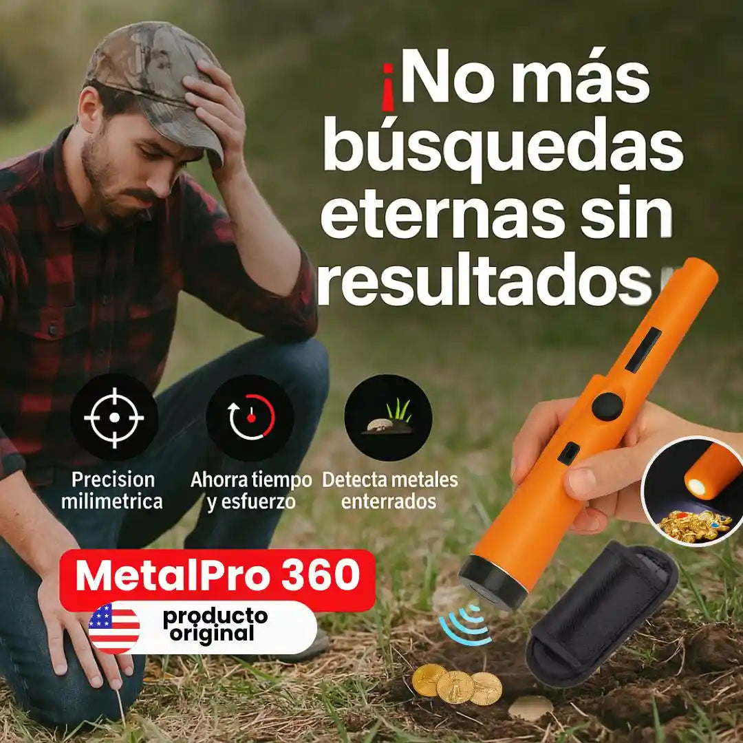 Detector de Metales Pinpointer GP, de alta precisión 🔴 ¡Llévatelo con 40% OFF por tiempo limitado!