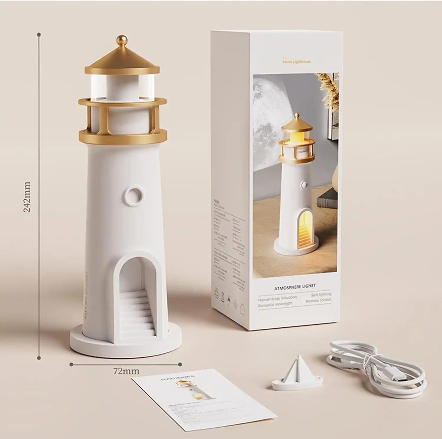 moonlighthouse® Lampara proyector un regalo con gran significado 🎁HOY 30% DCTO🎁