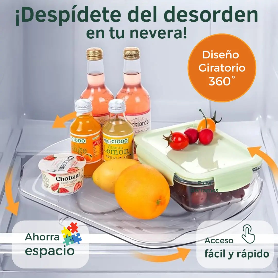 SpinMate® Aprovecha el 40% DCTO hoy – ¡Transforma tu nevera y despensa en un espacio ordenado sin esfuerzo!