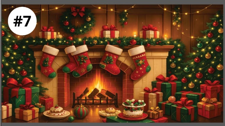 Telon De Fondo Navideño