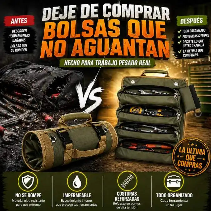 FORTEX ROLL™ – El bolso que sí aguanta lo que usted trabaja 💥Resistencia real para su trabajo diario