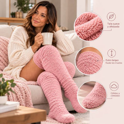 Medias Térmicas Calentitas™ – Mantén tus pies y piernas calientitos por más tiempo