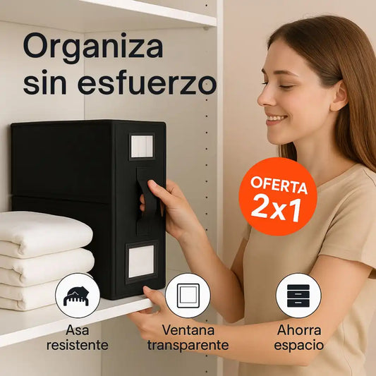 SheetMate® organizador plegable de Sábanas Cobijas y Toallas