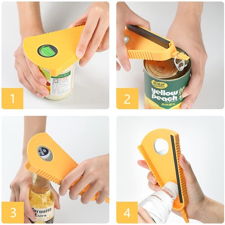COMBO ESCURRIDOR + ABRIDOR 2 EN 1 - Dos herramientas prácticas para simplificar tus tareas de cocina.