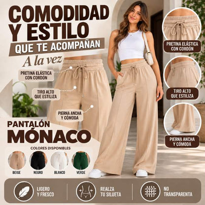 PANTALÓN MÓNACO — COMODIDAD Y ESTILO PARA TODOS TUS DÍAS