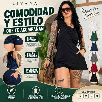 Vestido LIVANA™ – Muévete con Libertad y Luce Hermosa Sin Sacrificar Comodidad