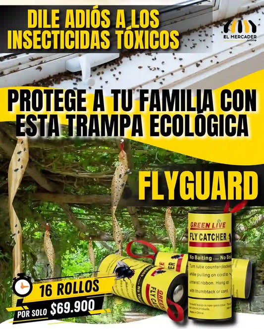 FlyGuard cinta atrapa moscas