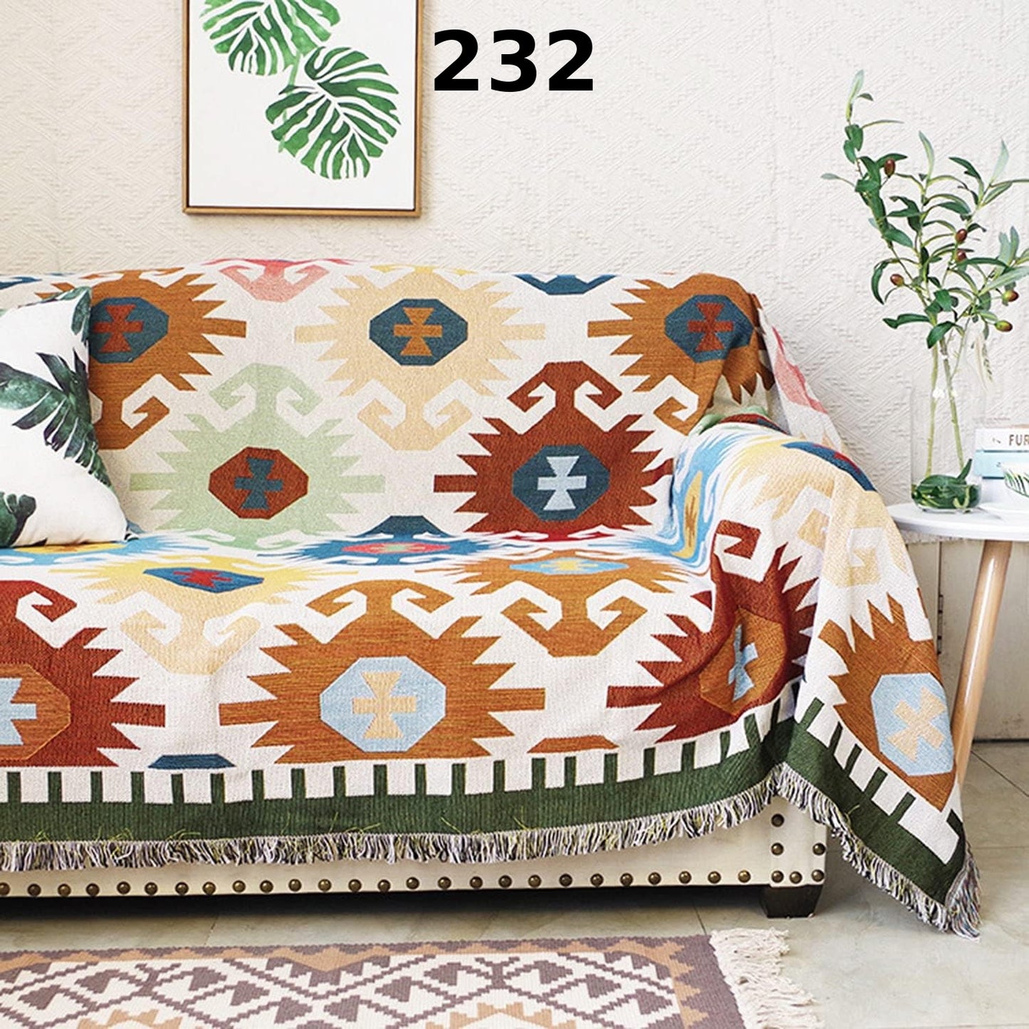 Manta Vintage 🎁 PARA MUEBLES DE 2 0 3 PUESTOS 🎁 Y MUEBLES EN L🎁