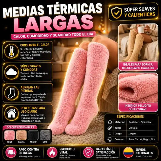 CalorFlex™ | Súper Suaves y Abrigadoras| Comodidad Total Para Clima Frío