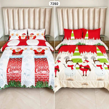 Navidream® Edredon Doble Faz Cama Doble Navidad