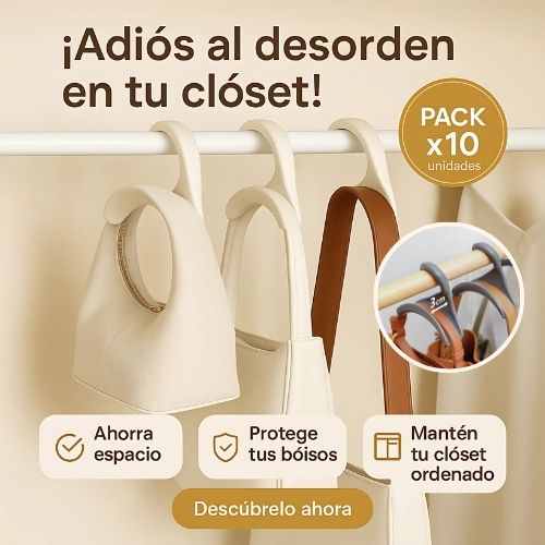 OFERTA PACK 10 UND Loopy — el cuidado que aporta practicidad y organización a tus cosas favoritas 🥰🧣👜: bolsos, accesorios y todo lo que amas tener cerca ✨