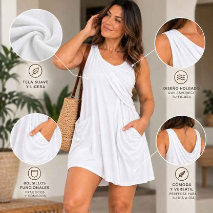Vestido LIVANA™ – Muévete con Libertad y Luce Hermosa Sin Sacrificar Comodidad