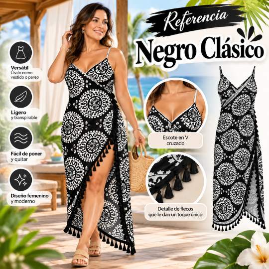 Vestido Pareo Alma™ – Un solo diseño para sentirte cómoda y verte increíble