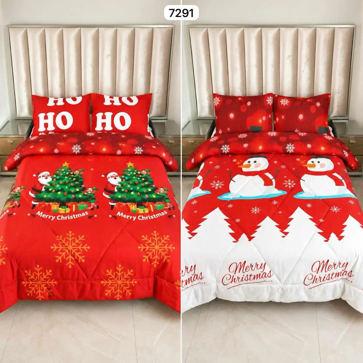 Navidream® Edredon Doble Faz Cama Doble Navidad