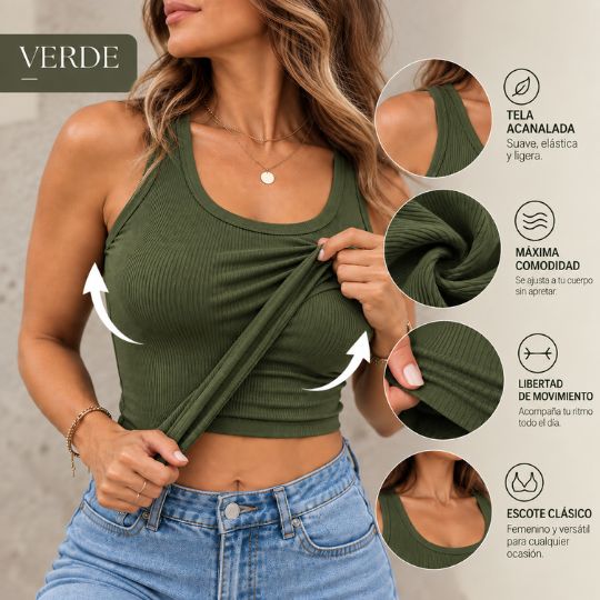 BLUSA 2 EN 1 CON BRASIER INTEGRADO – VÍSTETE CÓMODA EN UNA SOLA PRENDA