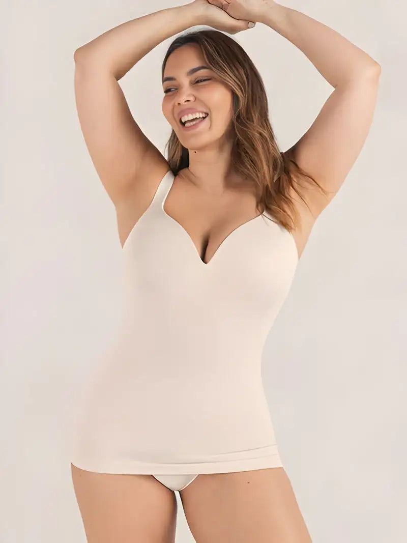 MISSCONTROL® blusa moldeadora de abdomen y levanta busto🔥 larga-combina con jean y drill🔥