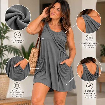 Vestido LIVANA™ – Muévete con Libertad y Luce Hermosa Sin Sacrificar Comodidad