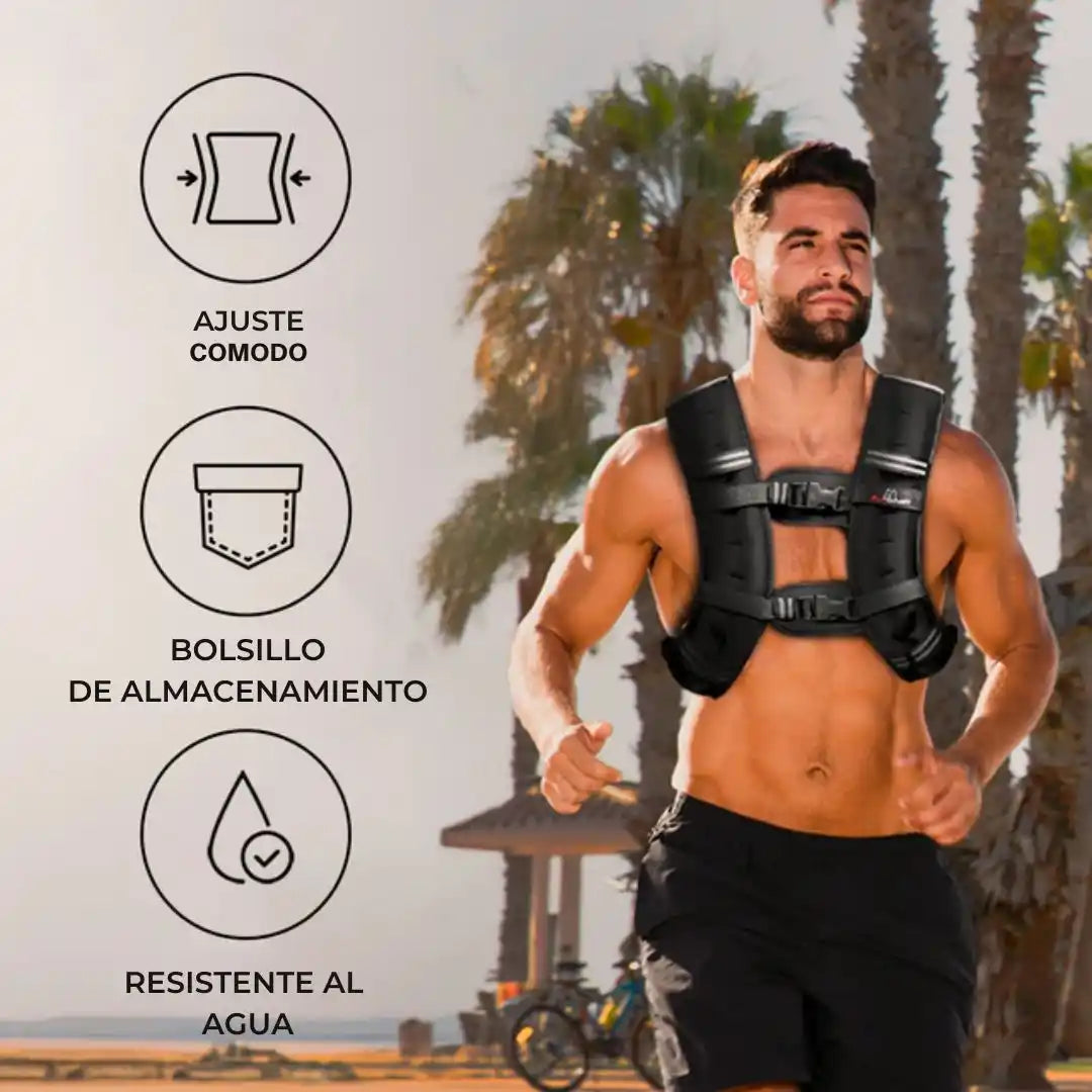 AmStaff Fitness® Chaleco Lastrado Ultra compacto (5KL)🔥40% OFF🔥
