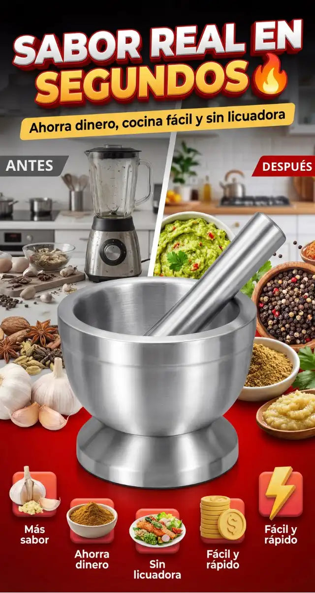 Triturador Manual Premium 🔥 Tritura, Ahorra y Cocina Mejor en Segundos