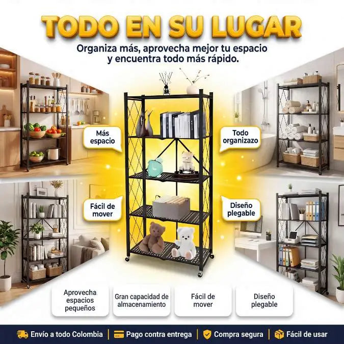 OrgaFlex™ Más espacio - Menos reguero - La forma más fácil de recuperar el control de tu espacio.
