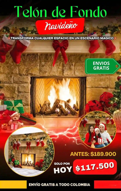 Telon De Fondo Navideño