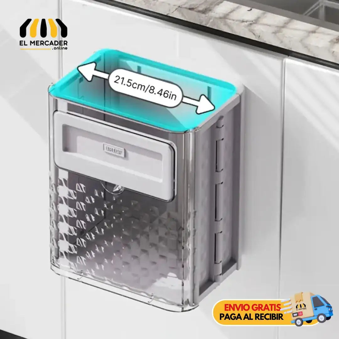CANECA DE BASURA PLEGABLE PARA LA COCINA