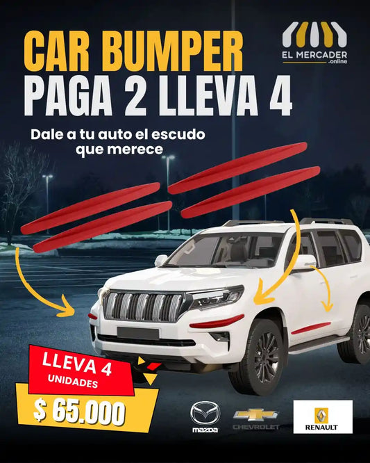 CAR-BUMPER  💥Pague 2 Lleva 4 💥