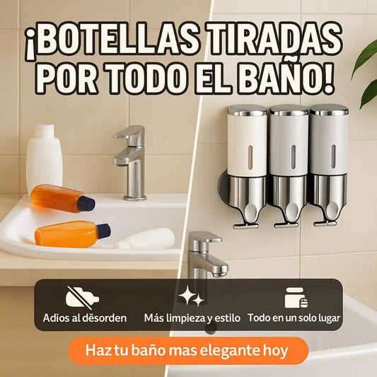 ✨ Dispenser Luxe®  Orden, diseño y comodidad en un solo toque 👉 Transforma tu baño con 40% DCTO