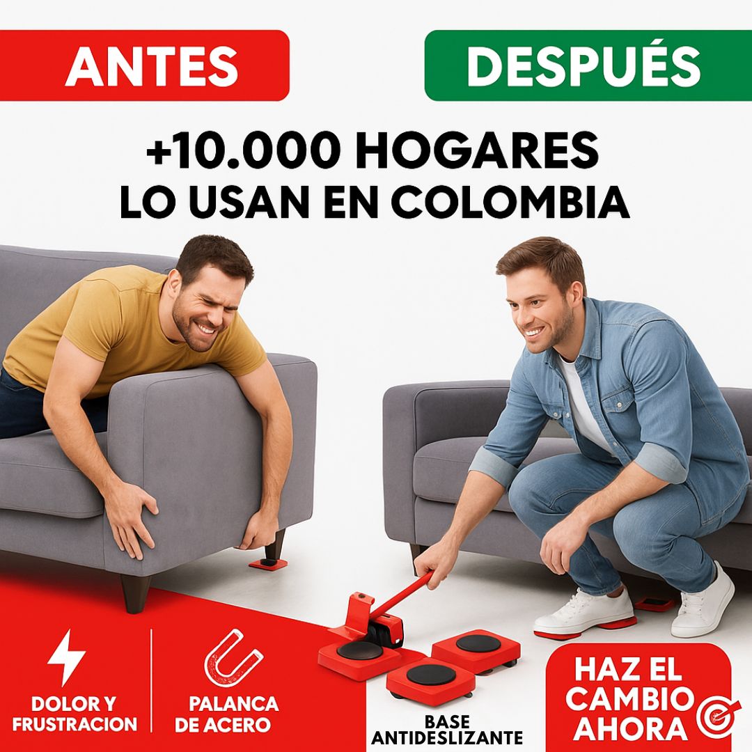 Con LevantaTodo™, levantás hasta 150 kg sin hacer fuerza. 🔥 ¡HOY con 40% DCTO! 🔥