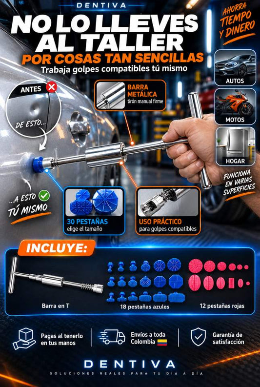 Dentiva T-Bar – Corrige golpes compatibles y ahorra tiempo y dinero