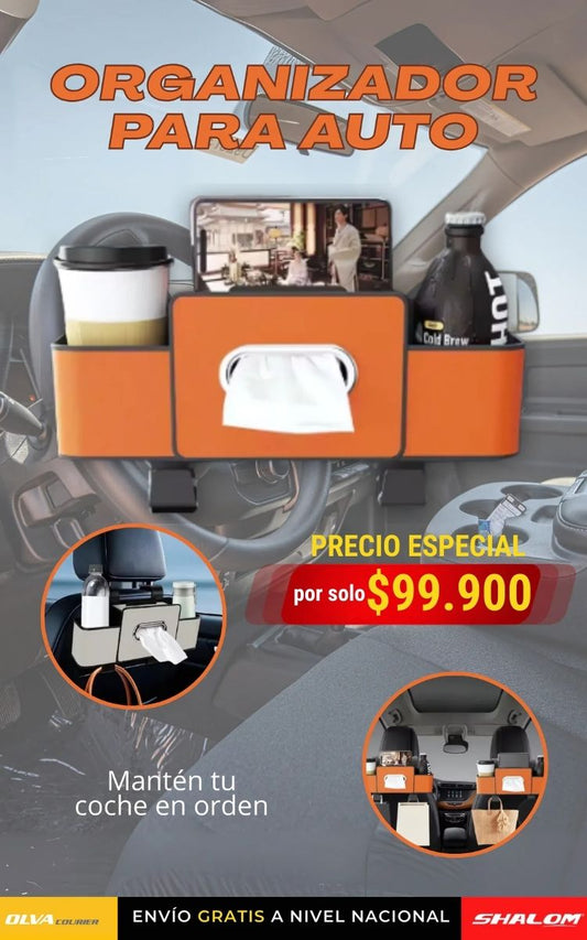 OrgaDrive®  Tu carro también merece verse limpio y organizado por dentro 🔥 HOY 40% DCTO 🔥