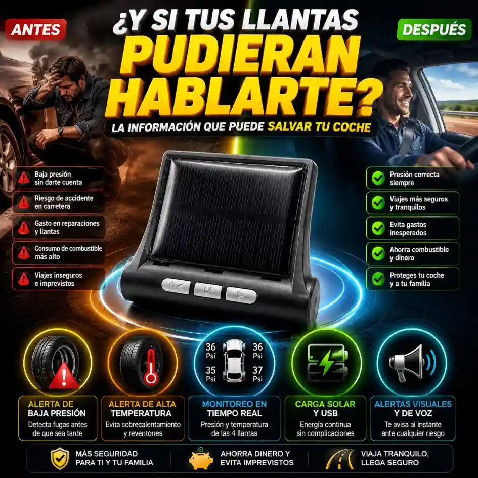 sensor llantas carro