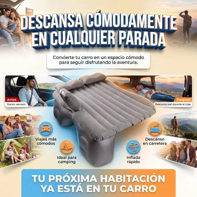 RoadNest™🚗 Viajes más cómodos  😴 Descansa durante la ruta