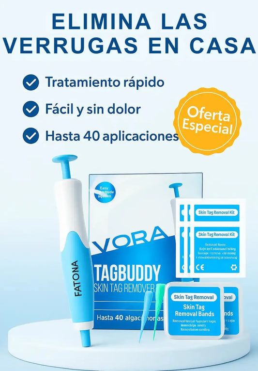 Kit TagBuddy® ¡No más verrugas! hoy 🎁40%DCTO🎁