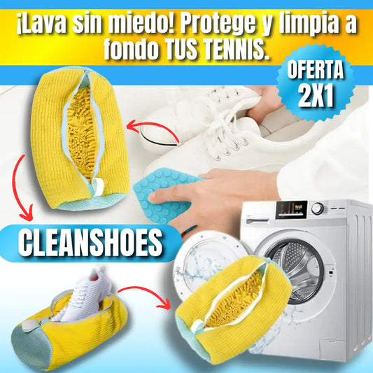 CLEANSHOES OFERTA 2X1  Bolsa Protectora de Calzado para Lavadora