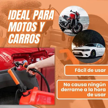 TRANSFERMAX® Transfiere combustible sin tocar una sola gota 🎁HOY 40% DCTO🎁