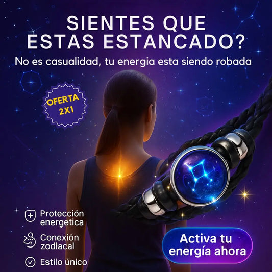 OFERTA 2X1  ZodiAmuleto® Brazalete Zodiacal - Amuleto de Proteccion 🔥40% DCTO🔥
