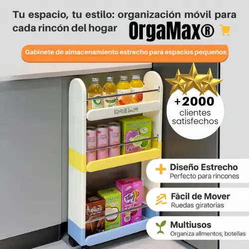 OrgaMax® Convierte cada rincón olvidado en espacio útil y ordenado