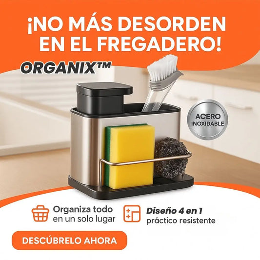 ORGANIX™ El organizador 4 en 1 que transforma tu cocina 🔥 ¡Llévatelo hoy con el 40% de descuento!